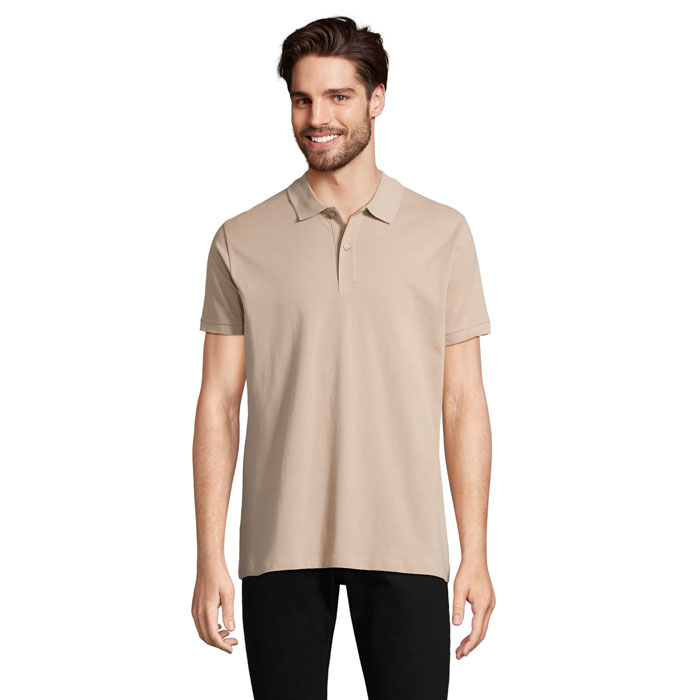 Polo homme coton bio personnalisé 170g - PLANET corde 1